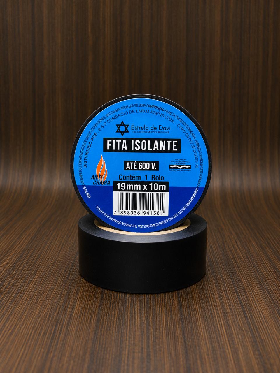 Fita isolante 19mmx10m